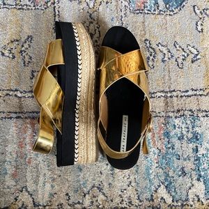 ZARA platform sandals